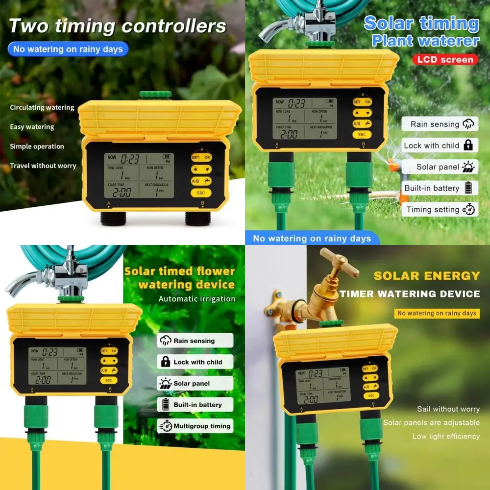 Solar Pump Controller - WAP01 SBT009 Smart Watering Timer Two