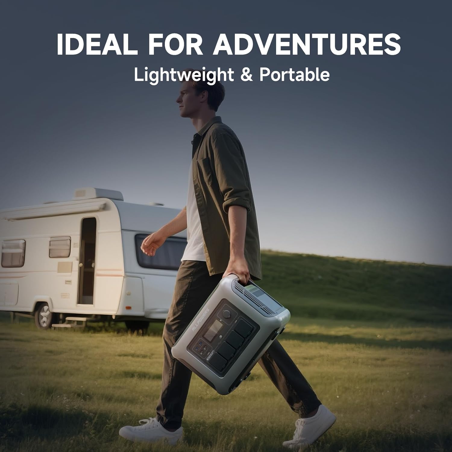 Rv Solar Kit 400W - ALLPOWERS R1500 LITE Solar Generator 1056Wh
