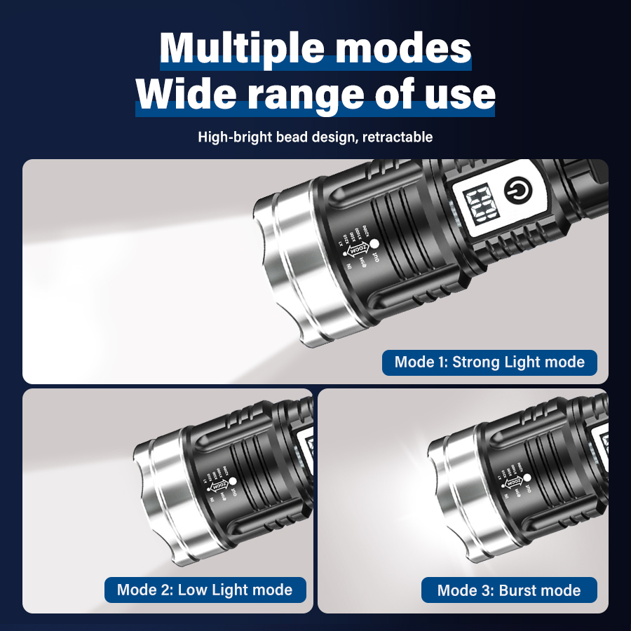 High Power 200000LM LED Flashl - Renewable Energy Battery review and price