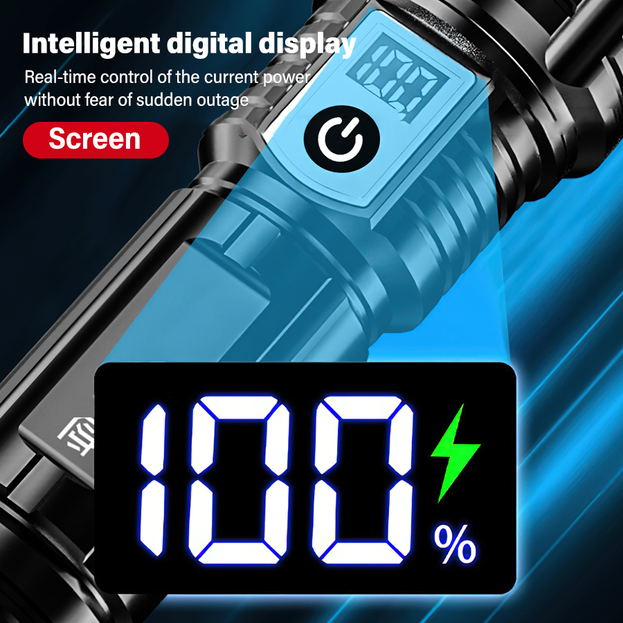 High Power 200000LM LED Flashl - Renewable Energy Battery review and price