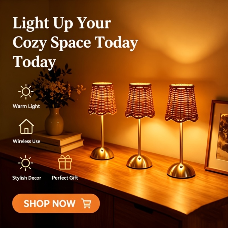 Bohemian Woven Rattan Art Tabl - Renewable Energy Battery review and price