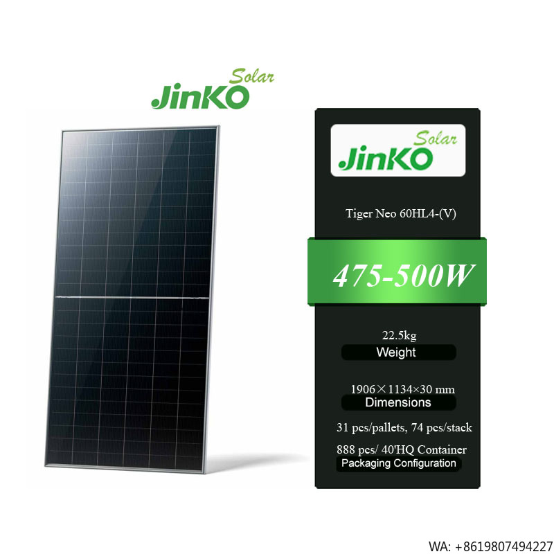 Jinko Tiger Neo 60HL4-(V) 475- - Jinko Solar Panel N-Type review and price