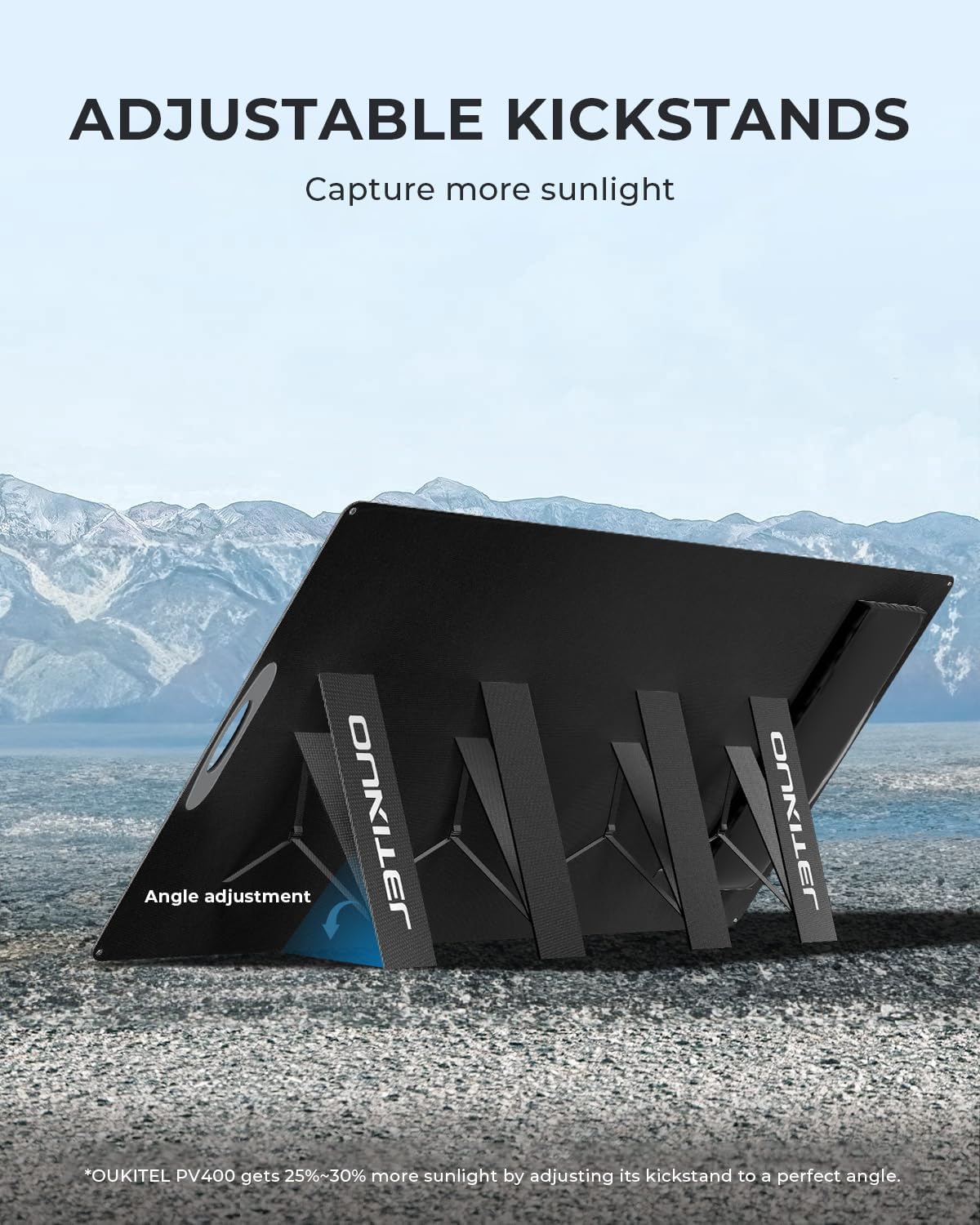 OUKITEL PV400 Portable Solar P - Rv Solar Kit 400W review and price