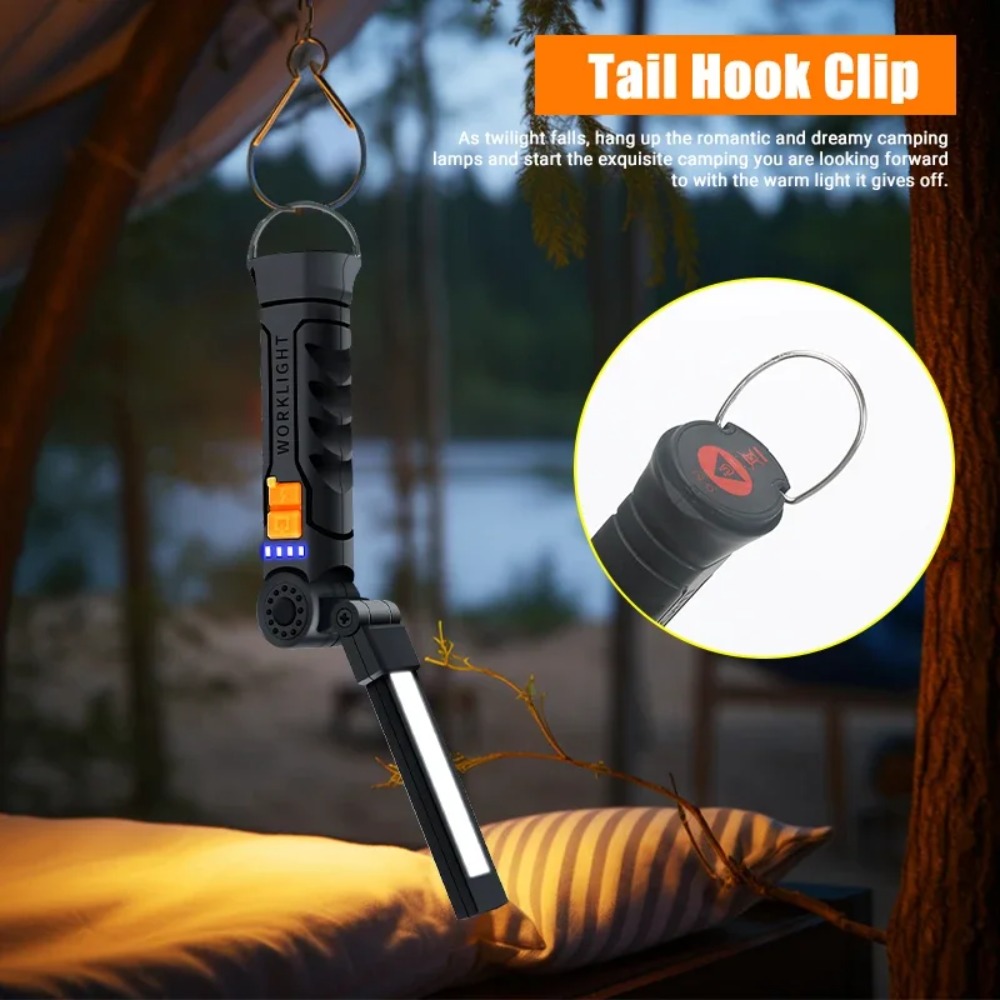 Portable COB LED Flashlight US - Renewable Energy Battery review and price