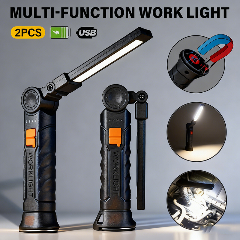 Portable COB LED Flashlight US - Renewable Energy Battery review and price