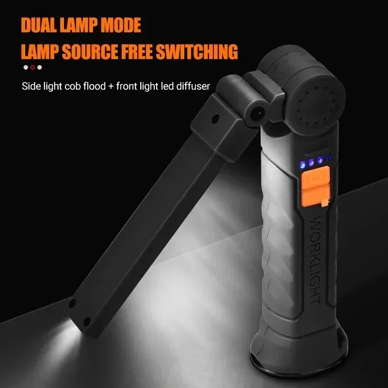Portable COB LED Flashlight US - Renewable Energy Battery review and price