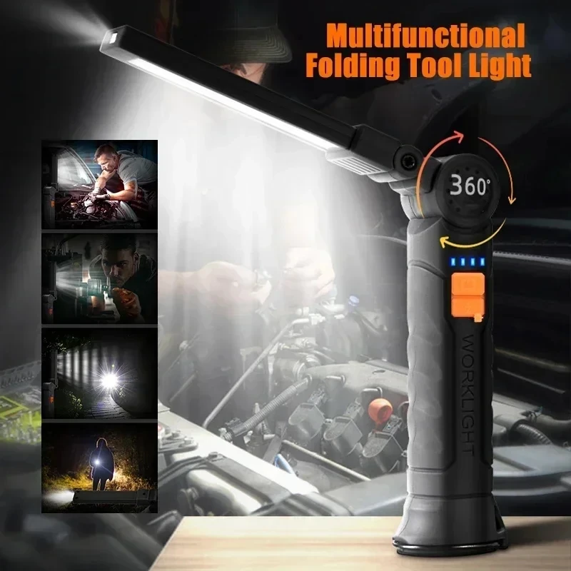 Portable COB LED Flashlight US - Renewable Energy Battery review and price