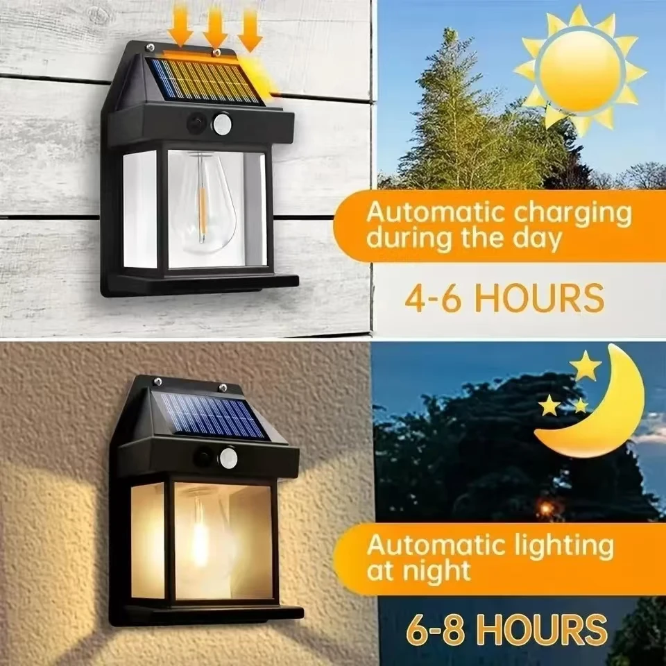 Outdoor Solar Tungsten Wall Li - Waterproof Junction Box Solar review and price