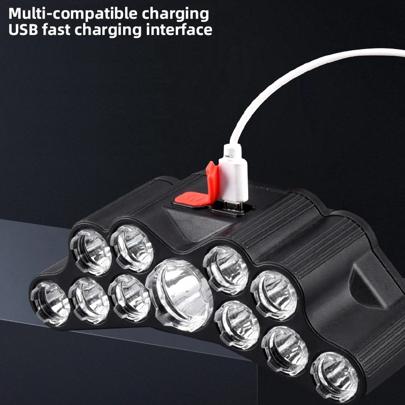11 LED Headlamp Strong Light H - Renewable Energy Battery review and price