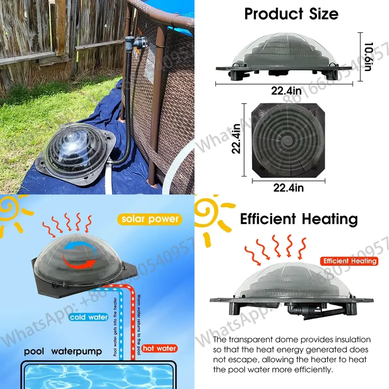 Portable Pool Solar Heating Sy - Solar Pump Controller review and price