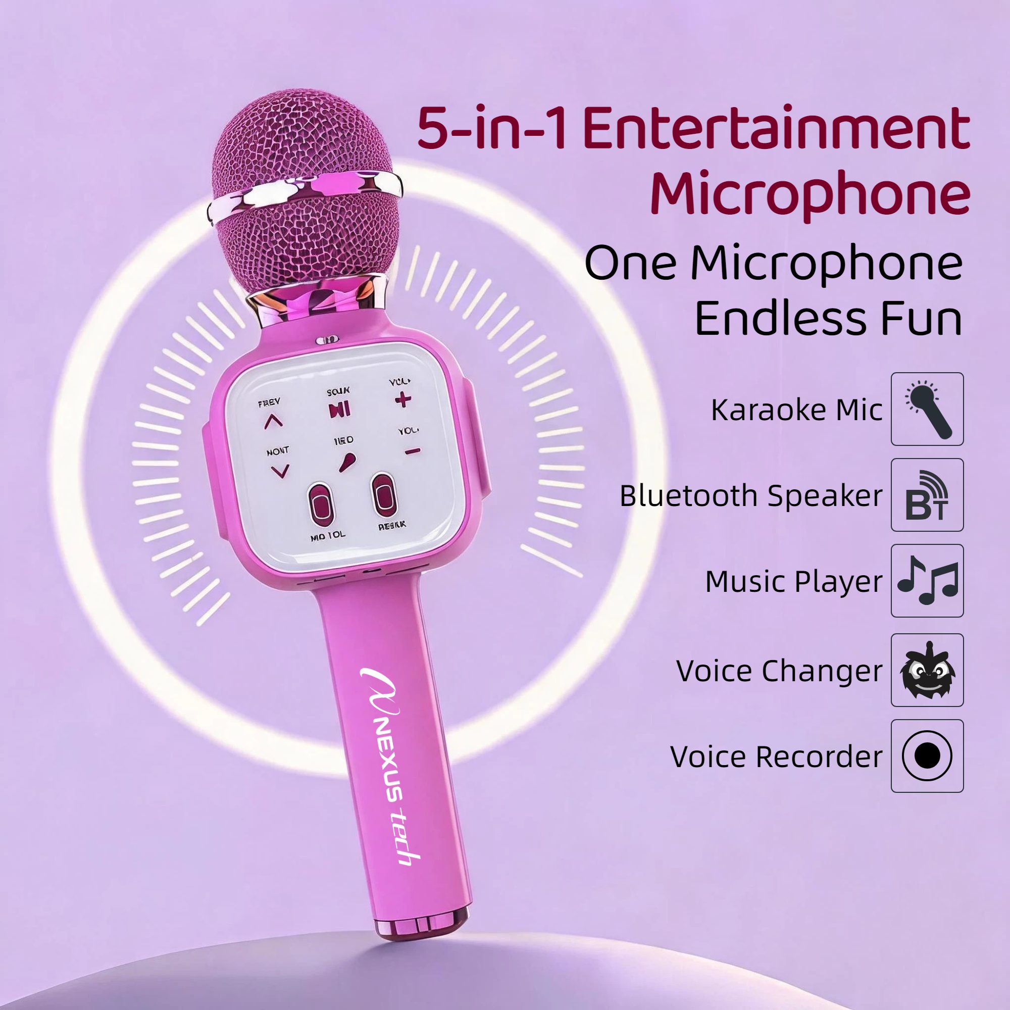 Wireless Bluetooth 5.2 Karaoke - Renewable Energy Battery review and price