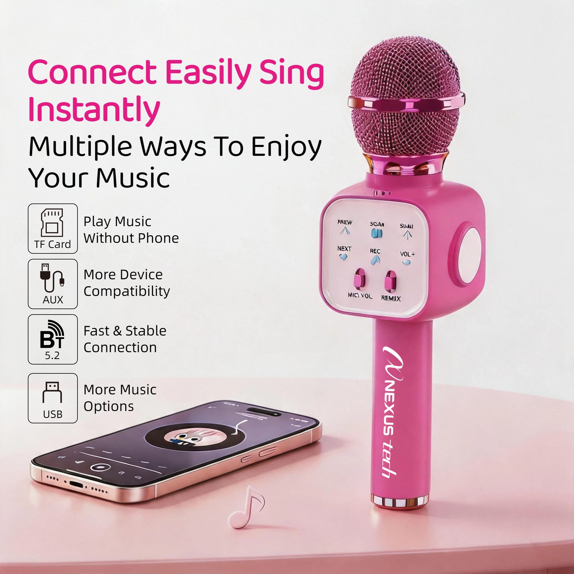 Wireless Bluetooth 5.2 Karaoke - Renewable Energy Battery review and price