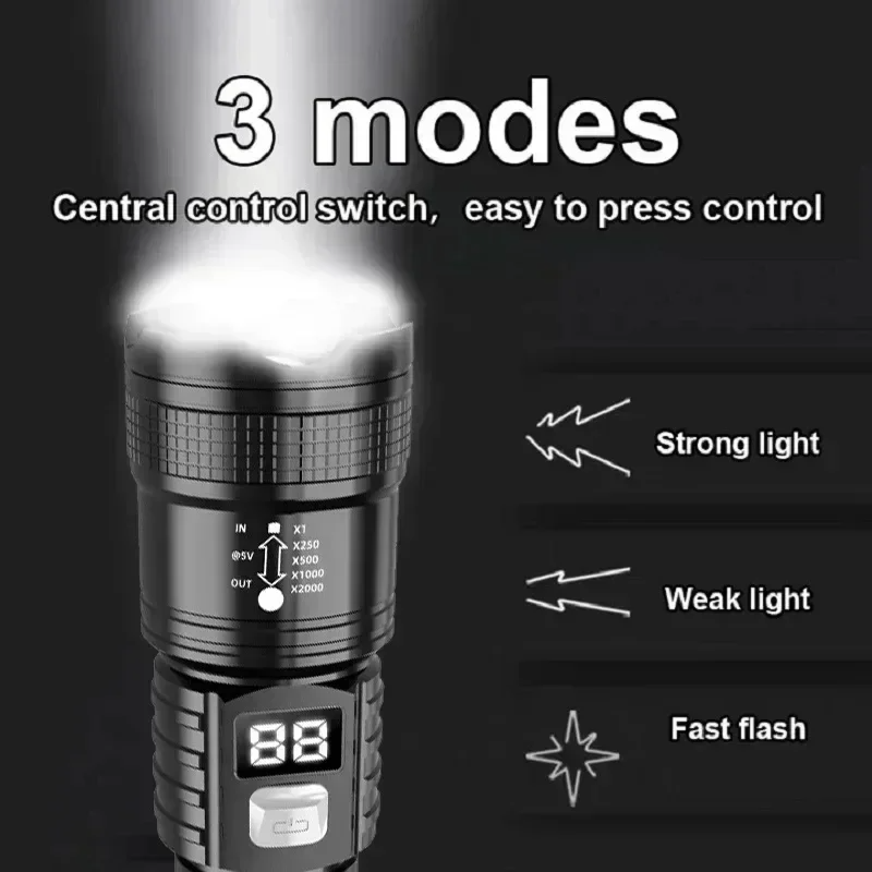 P50 High Brightness Flashlight - Renewable Energy Battery review and price