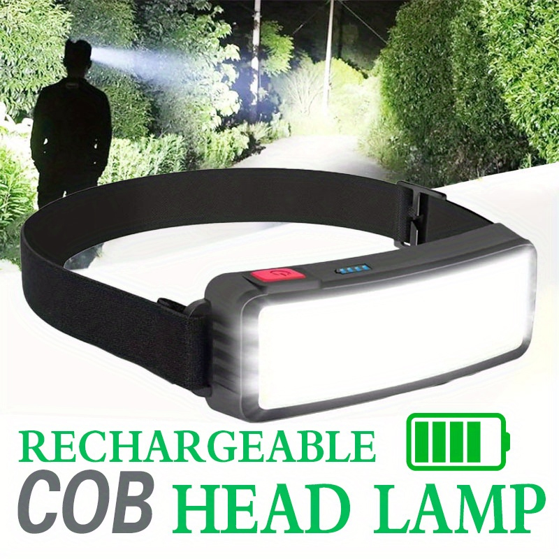 Powerful COB LED Headlamp Type - Renewable Energy Battery review and price