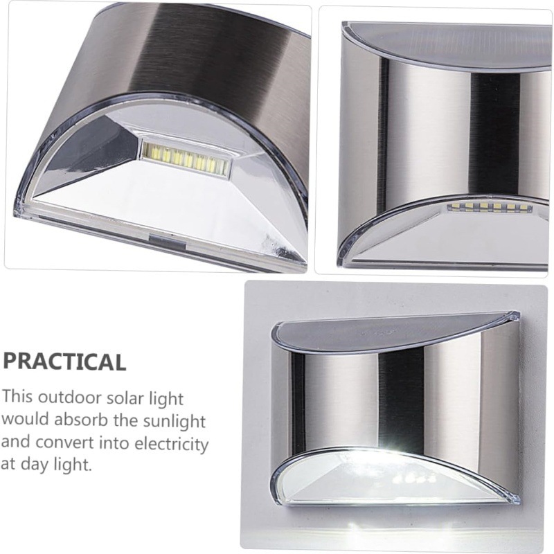 2Pcs Solar Garden Light Stainl - Waterproof Junction Box Solar review and price