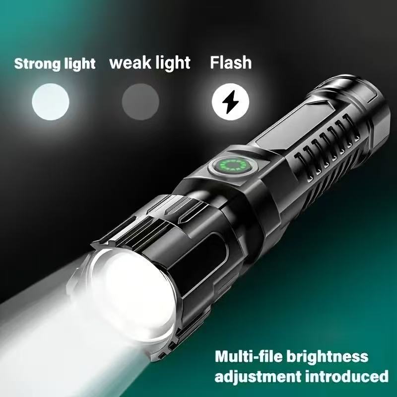 New High-power Led Flashlight  - Renewable Energy Battery review and price