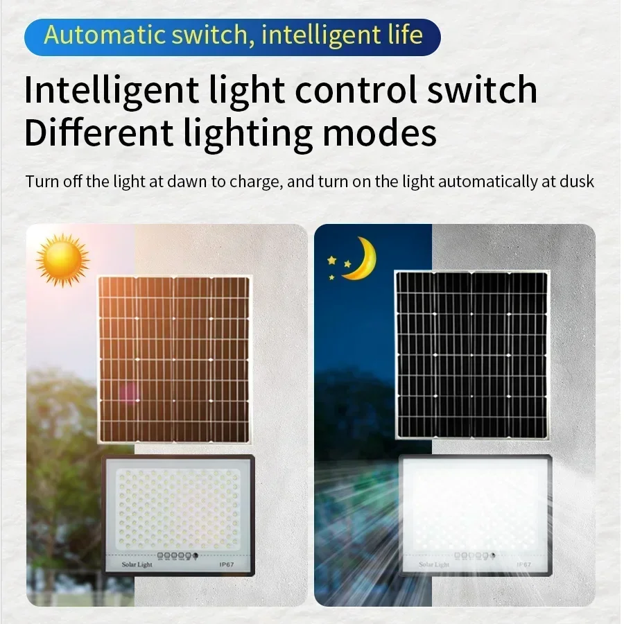 500W Solar Lights Outdoor Gard - Waterproof Junction Box Solar review and price