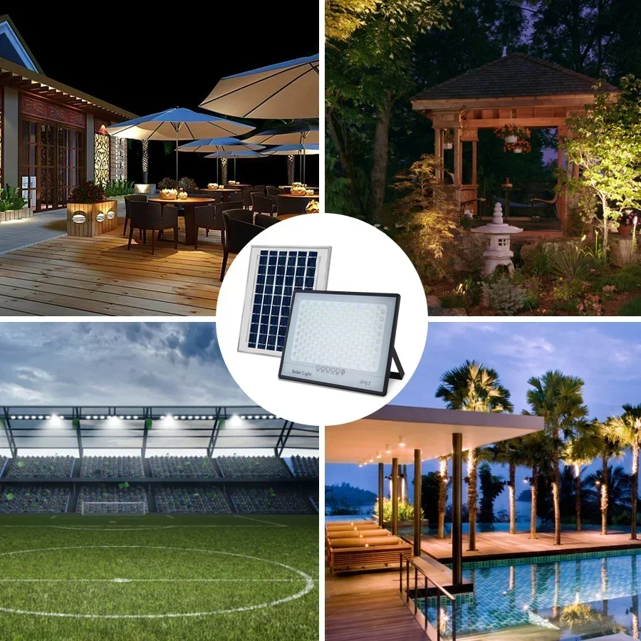 500W Solar Lights Outdoor Gard - Waterproof Junction Box Solar review and price