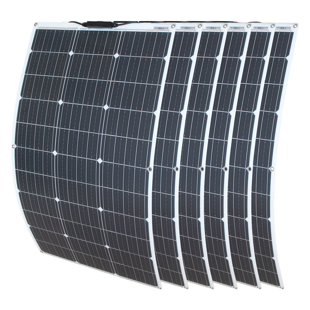 18v 100W Flexible Solar Panel  - Rv Solar Kit 400W review and price
