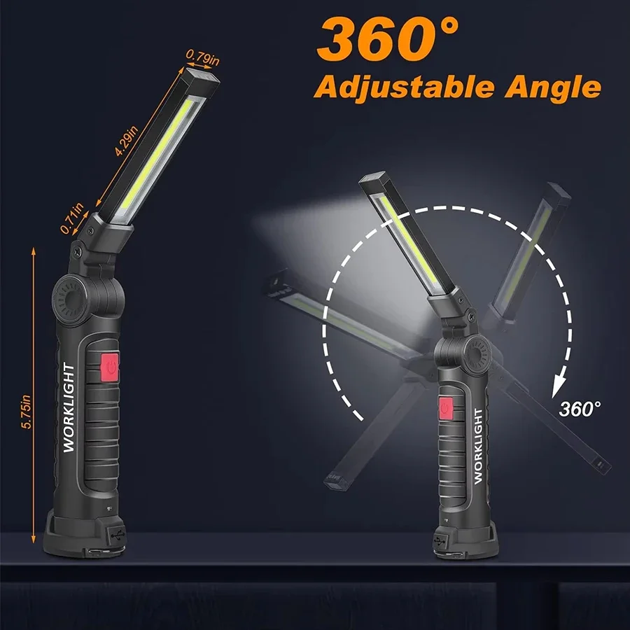 New Portable COB LED Flashligh - Renewable Energy Battery review and price