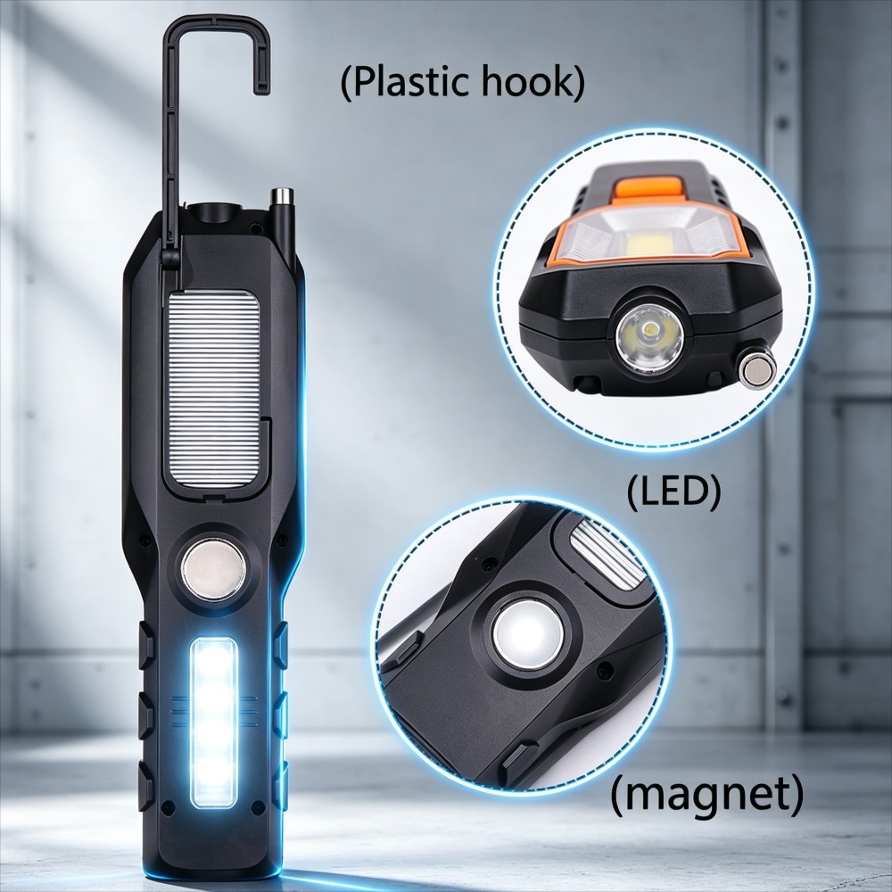 New LED Work Light Built‑in Ba - Renewable Energy Battery review and price