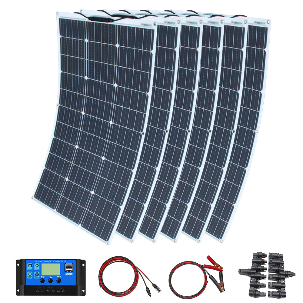 Solar Panel Kit 100W 200W 300W - Rv Solar Kit 400W review and price